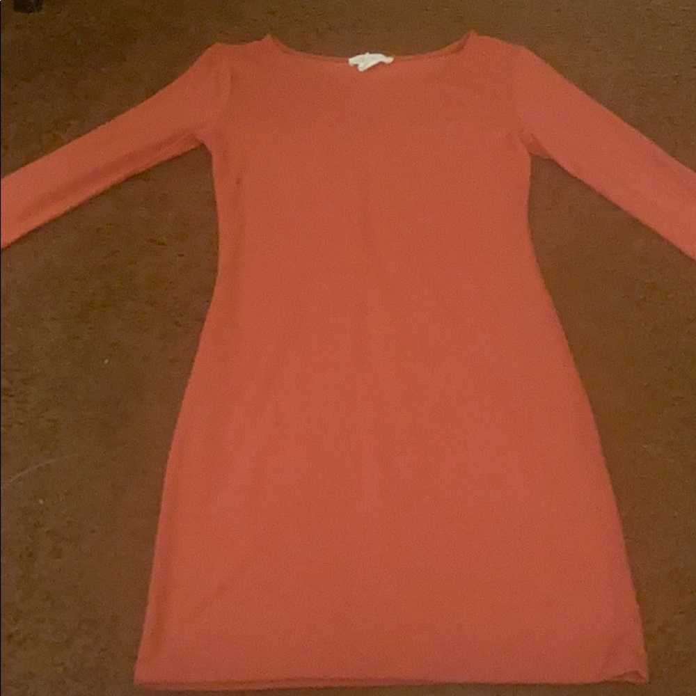 Orange dress